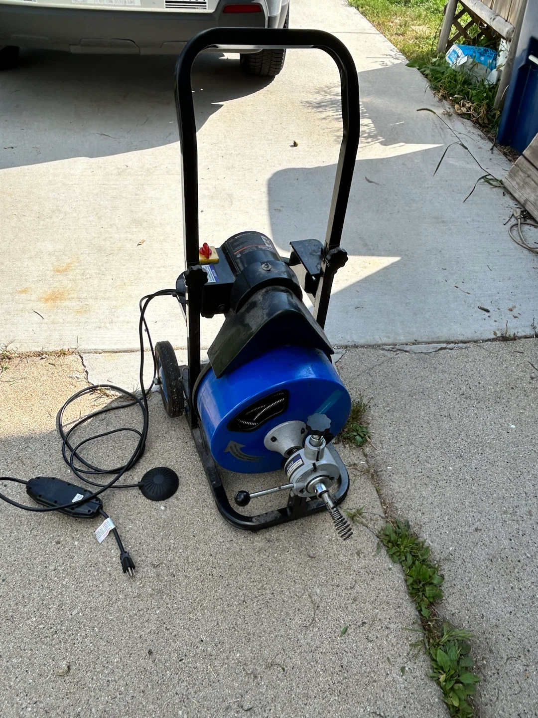 Drain Auger Plumbing Snake - photo 3