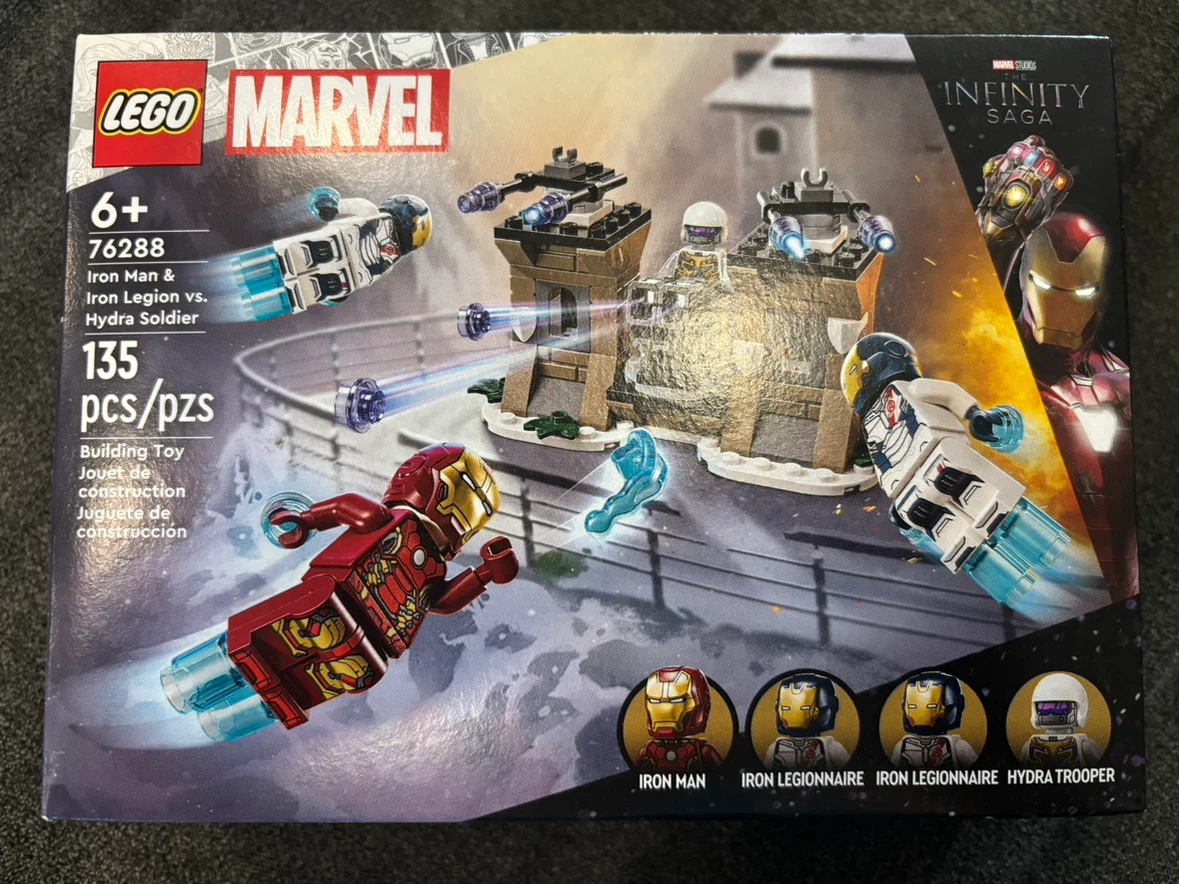 LEGO Marvel Iron Man & Iron Legionnaire vs. Hydra Soldier 76288