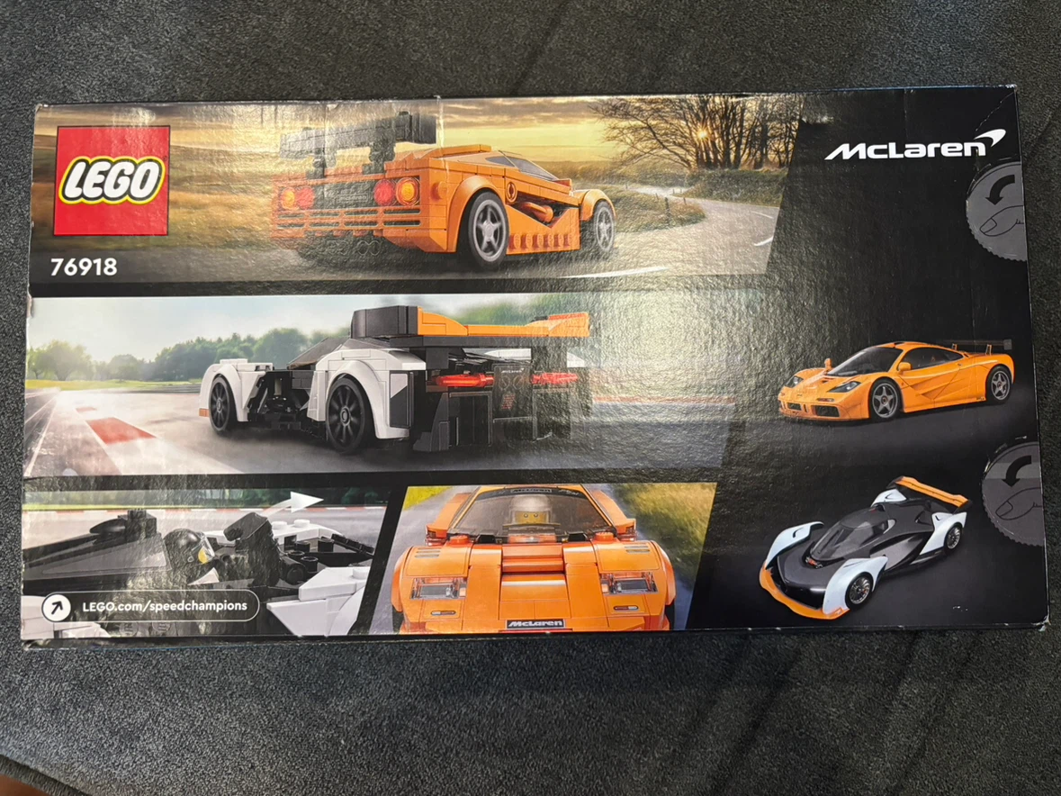 LEGO Speed Champions McLaren Solus GT & McLaren F1 LM (76918) - photo 2
