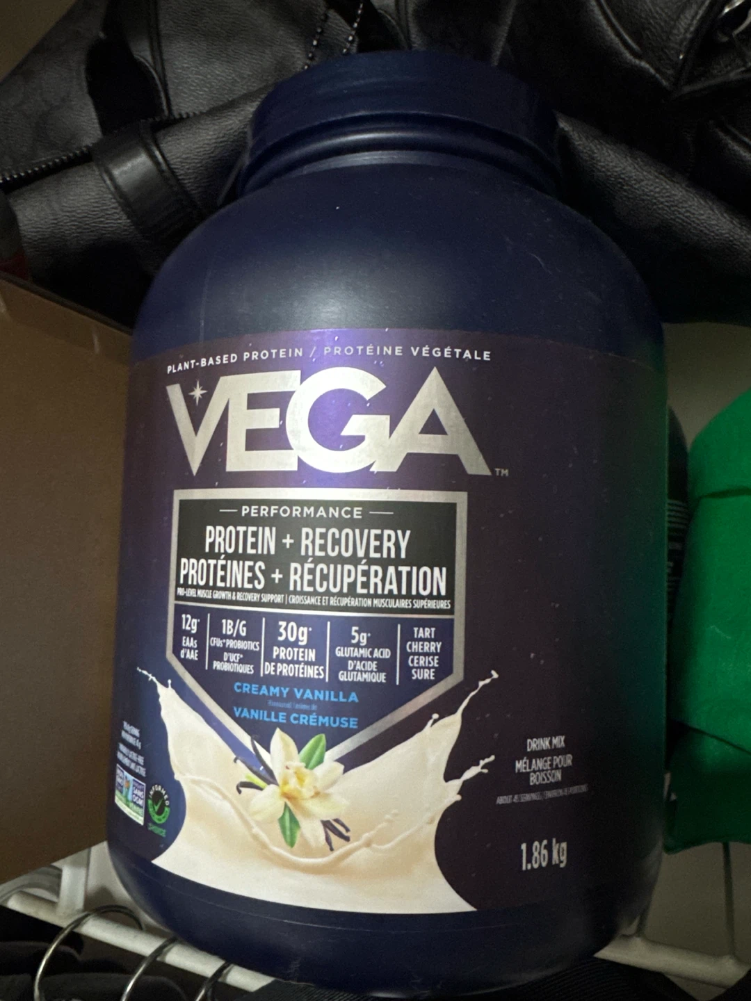 Vega Plant-Based Protein + Recovery Creamy Vanilla 1.86 kg