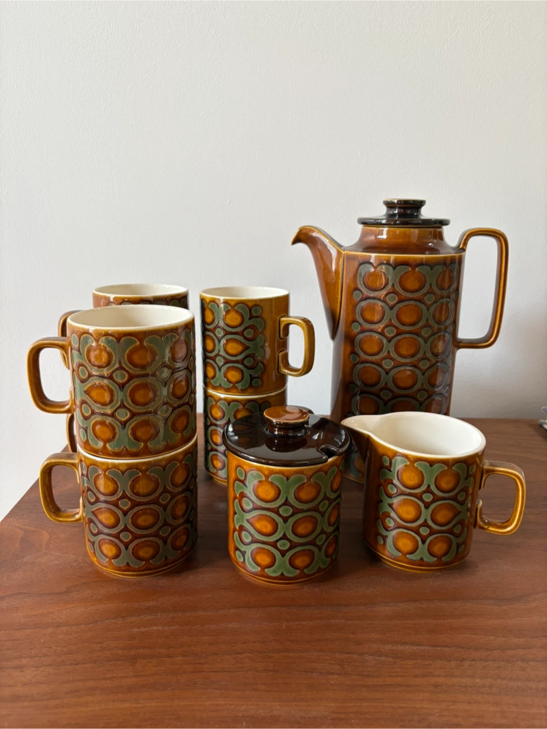 Vintage Hornsea Brontë Coffee Set