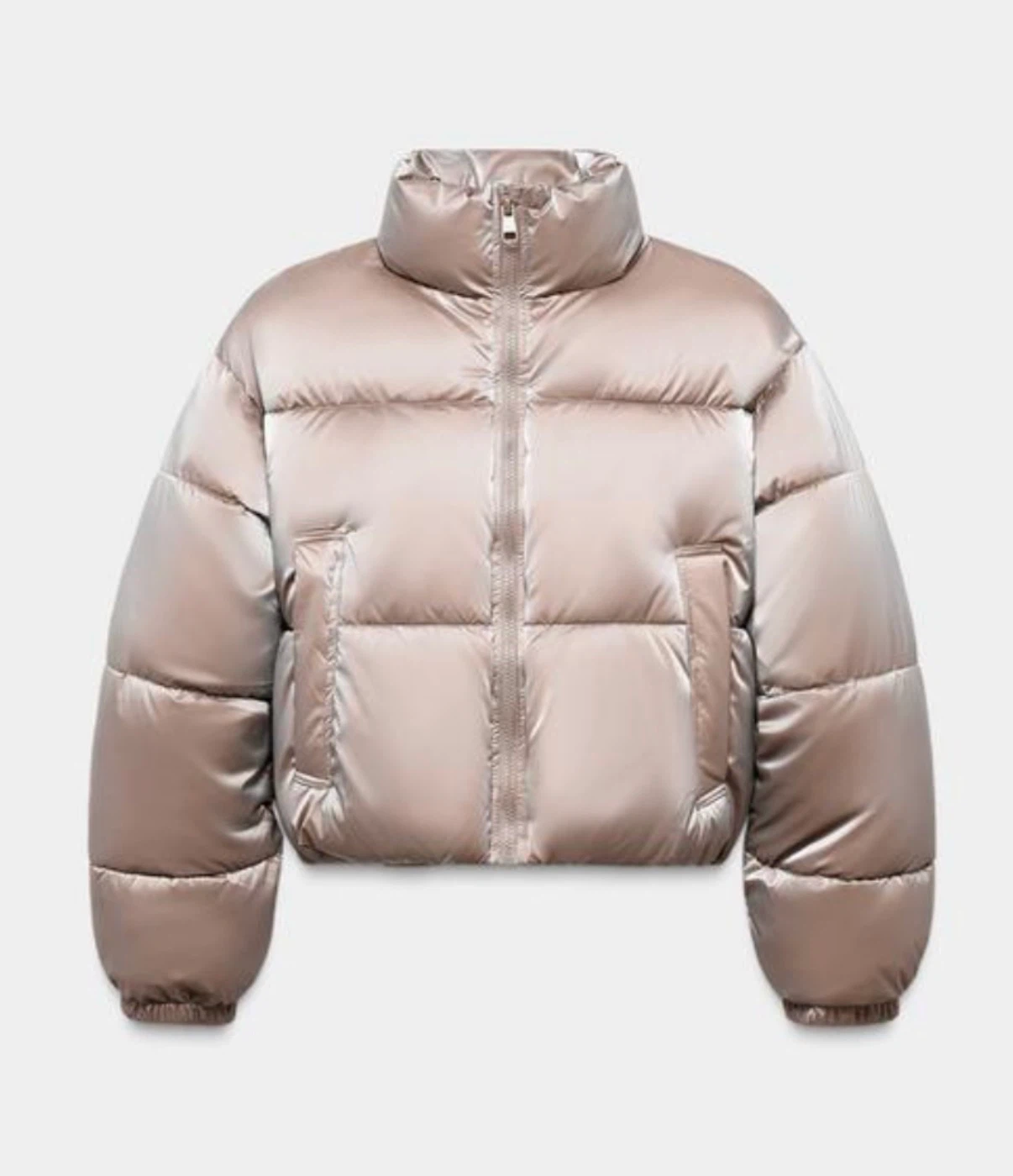 Zara Puffer Jacket -Champagne