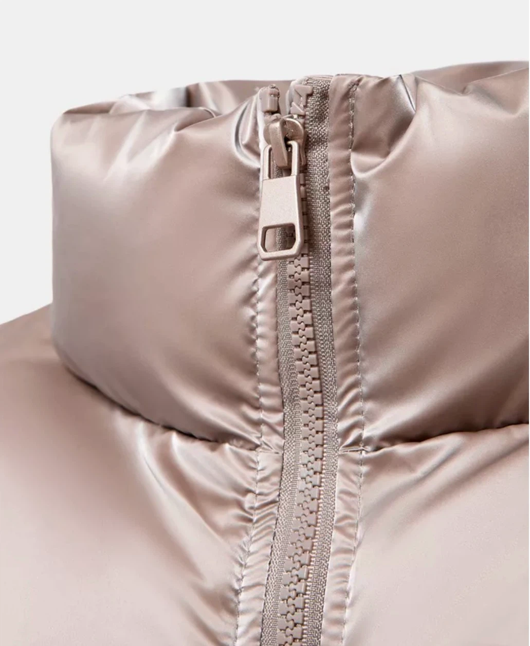 Zara Puffer Jacket -Champagne - photo 3