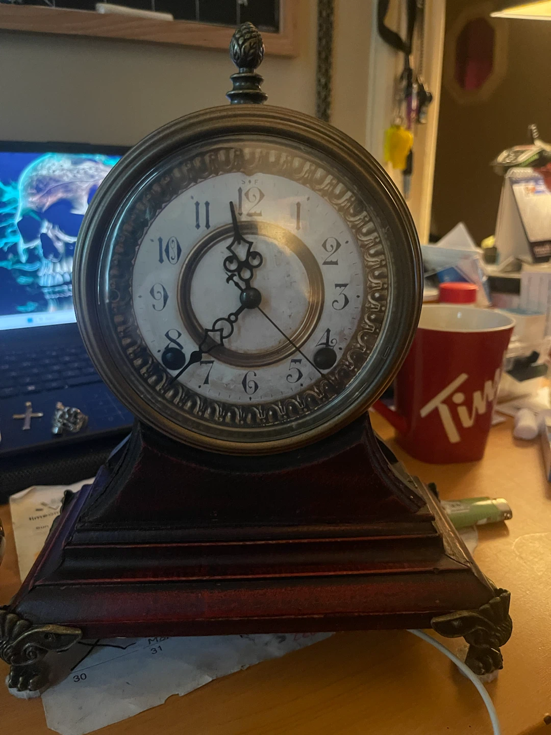 Vintage Mantel Clock
