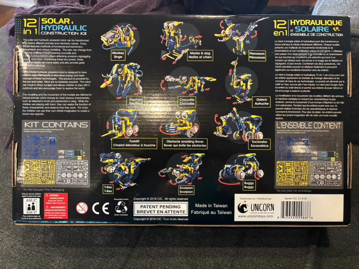 STEM 12-in-1 Solar & Hydraulic Construction Kit - photo 2