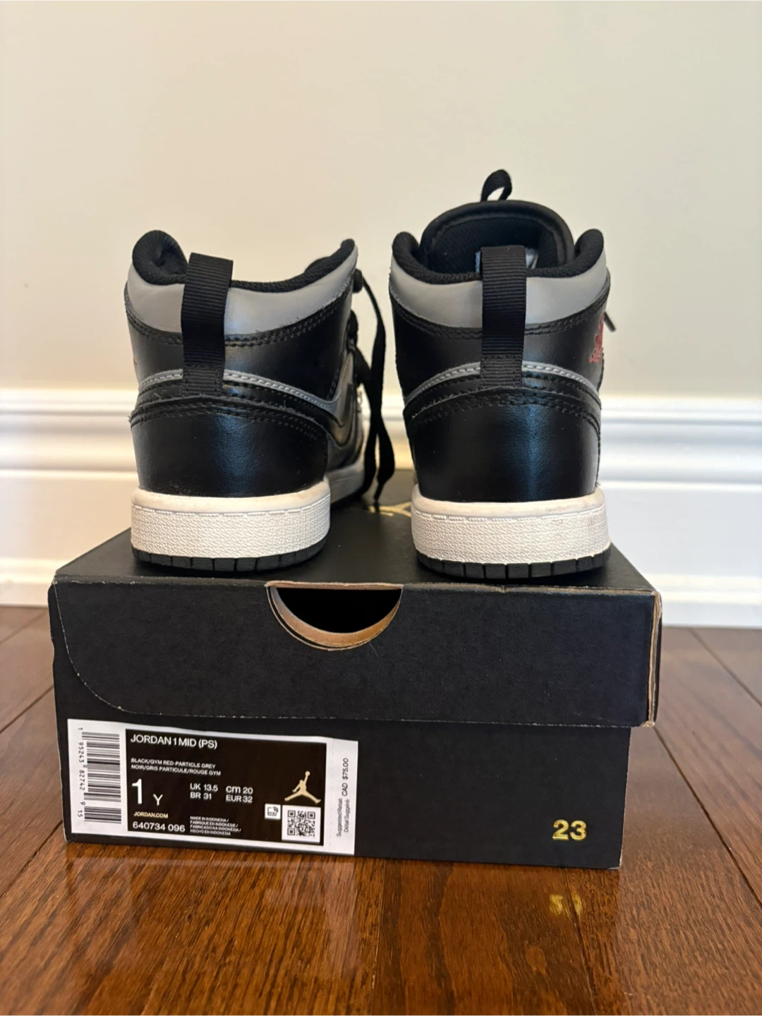 Air Jordan 3 Retro Black Cement in size 1 - photo 2