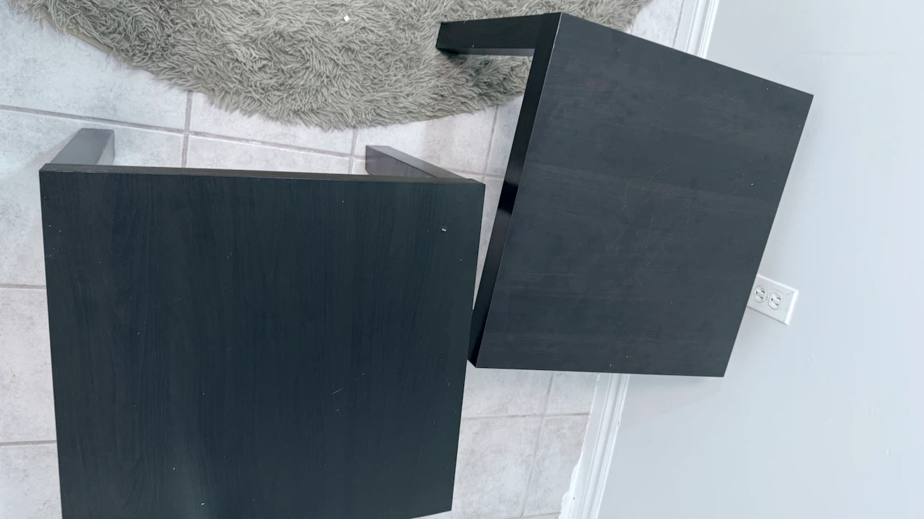 Black End Table - photo 2