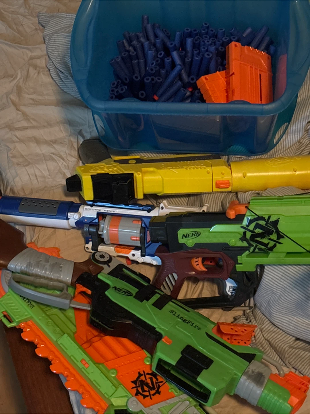 Nerf Elite Darts and Blasters
