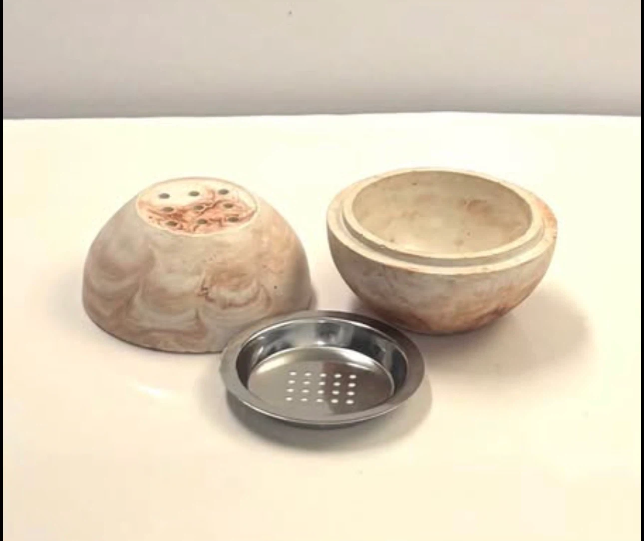 Incense burner | Handmade marble color - photo 3