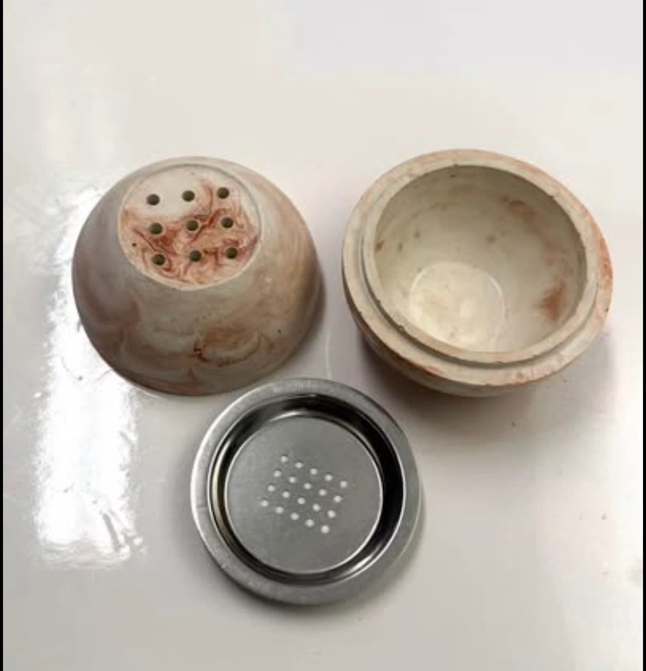 Incense burner | Handmade marble color - photo 5