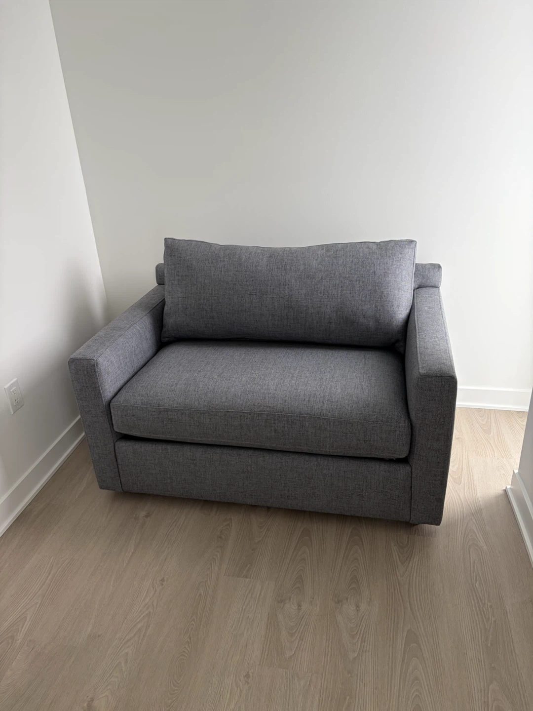 Crate & Barrel Pull Out Couch - photo 2