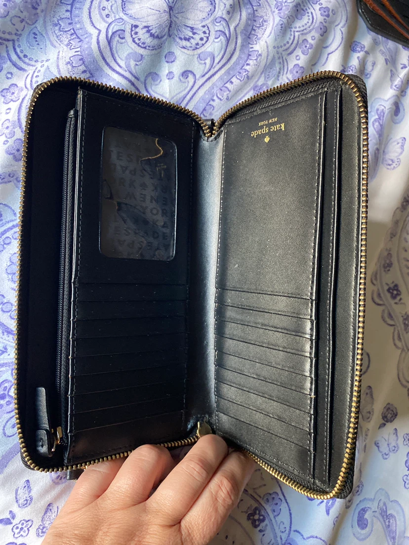 Kate Spade Black Leather Wallet - photo 2