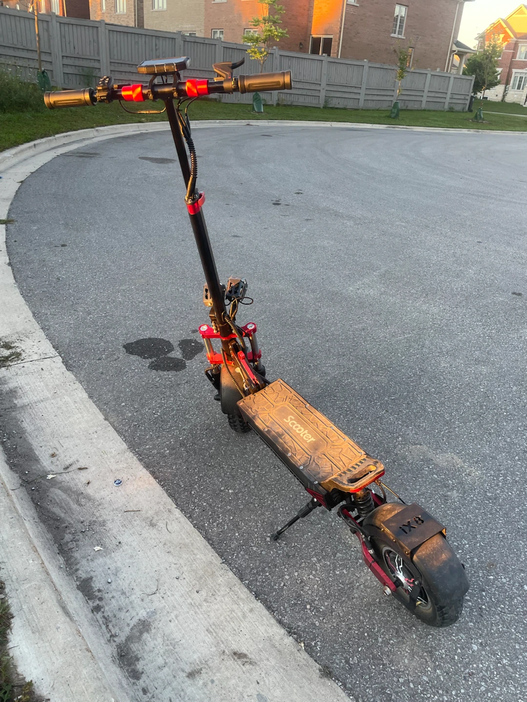 iScooter IX8 dual motor electric scooter - photo 4