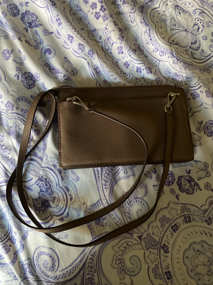 Kate Spade Brown Leather Crossbody Wallet - photo 3