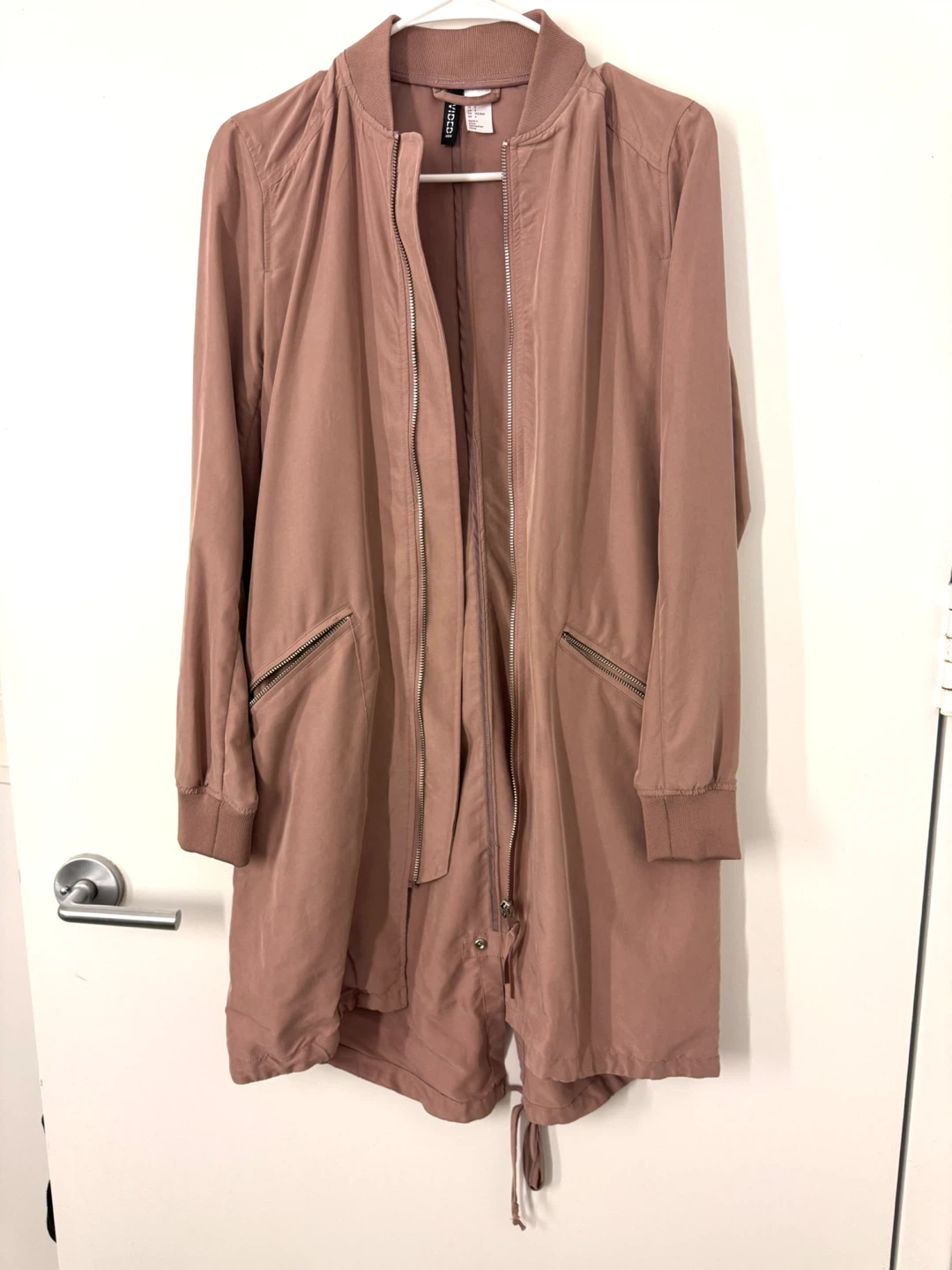 H&M Bomber Jacket - Dusty Rose