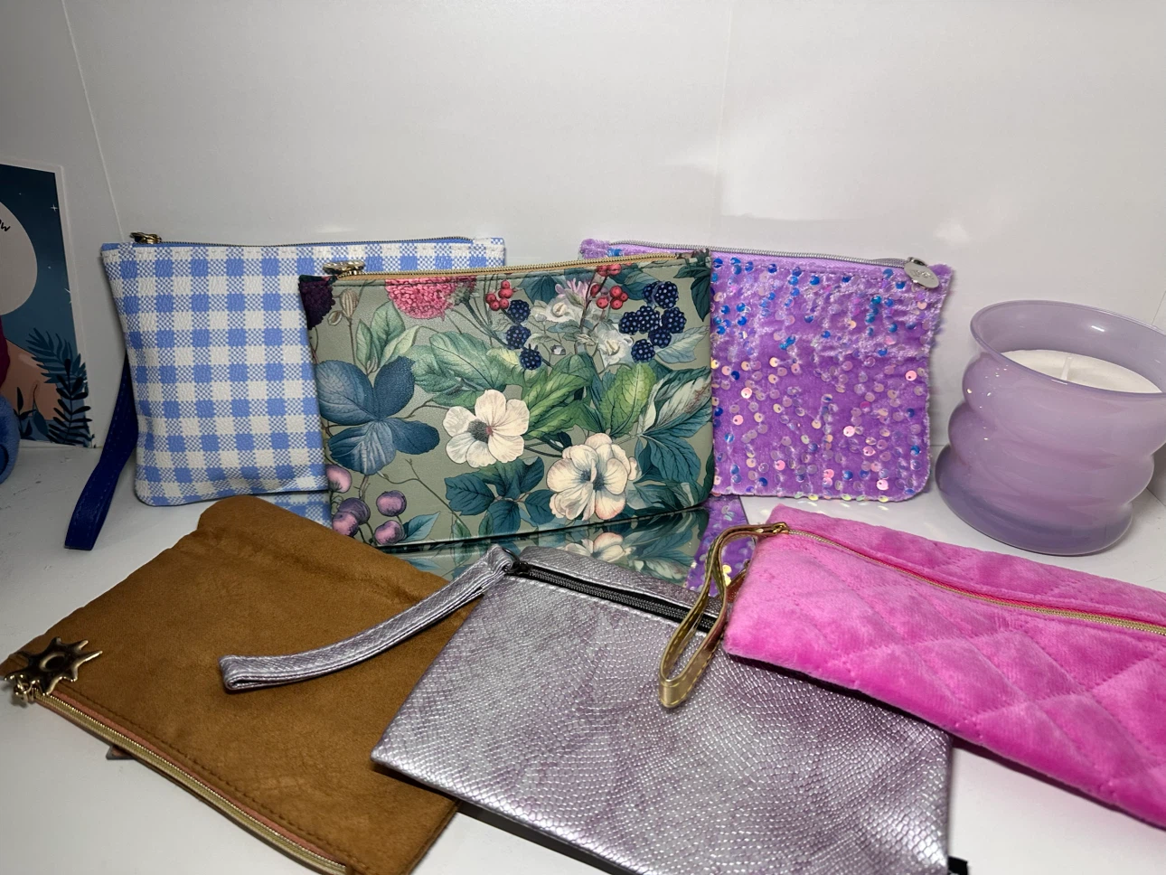 Assorted Cosmetic Bags