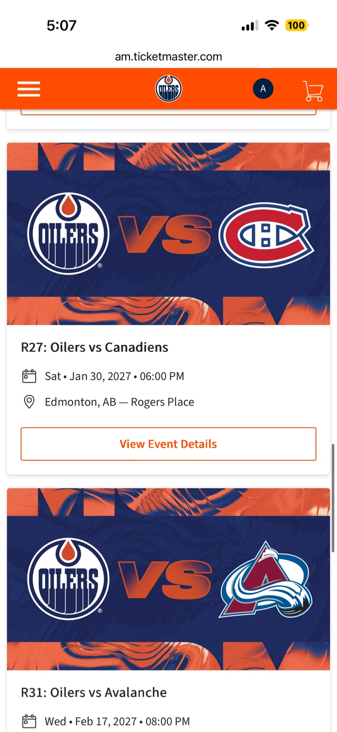 Edmonton Oilers Tickets - photo 3