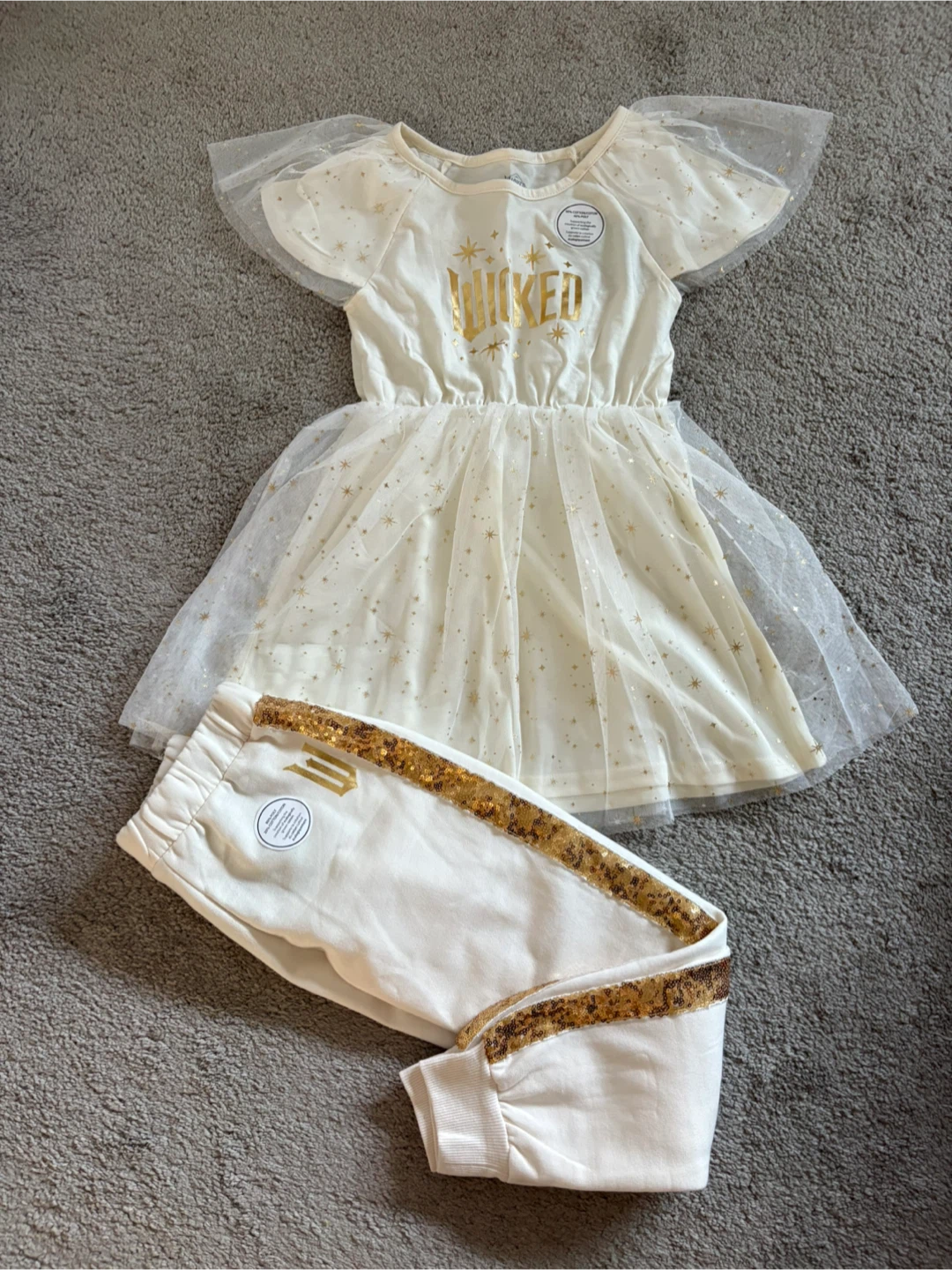 Wicked Dress & Pants Set girls size 6
