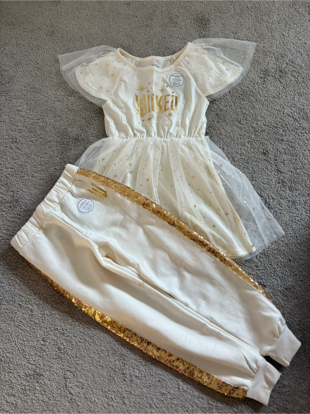 Wicked Dress & Pants Set girls size 6 - photo 2