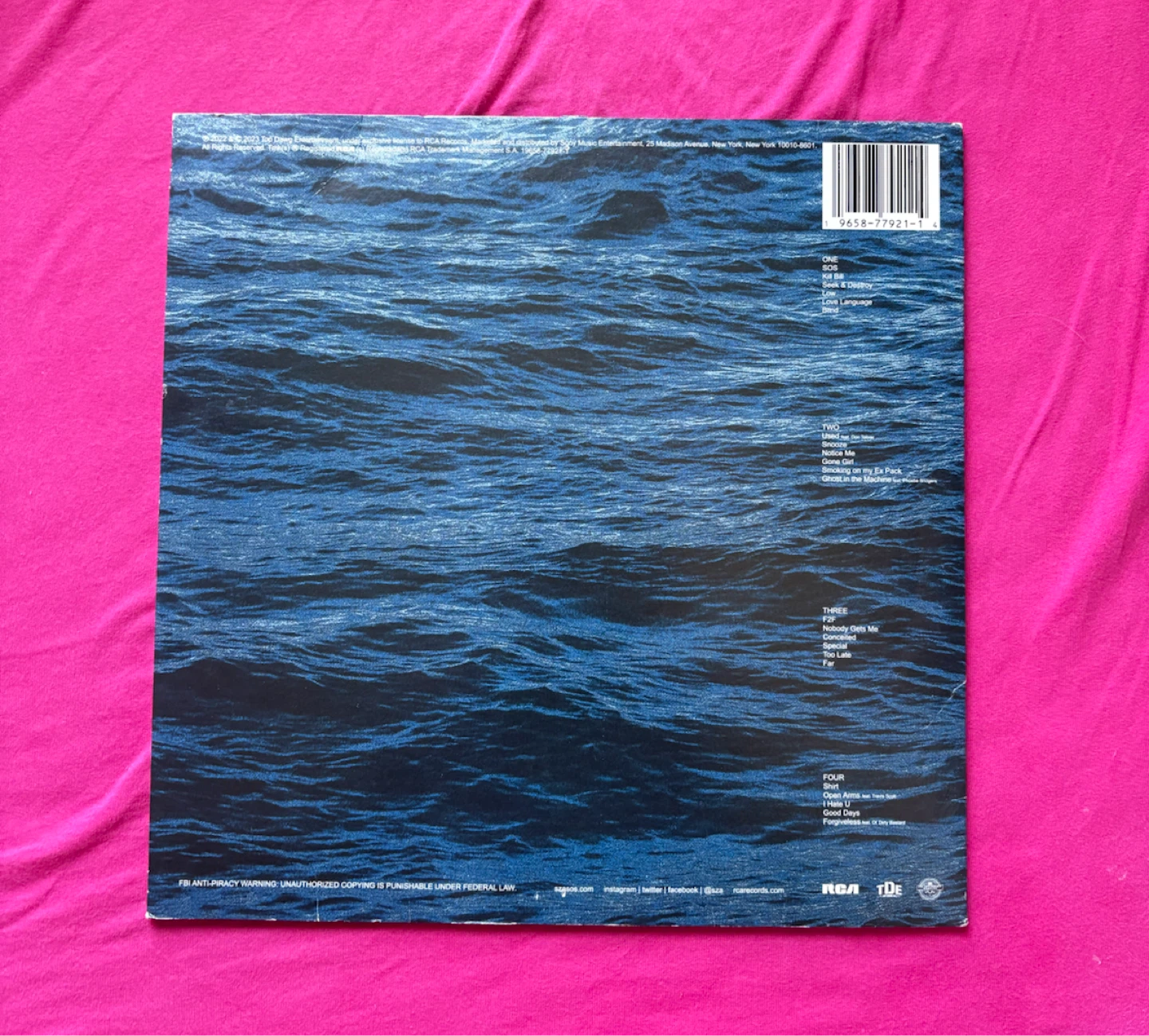 SZA SOS Vinyl Record - photo 2