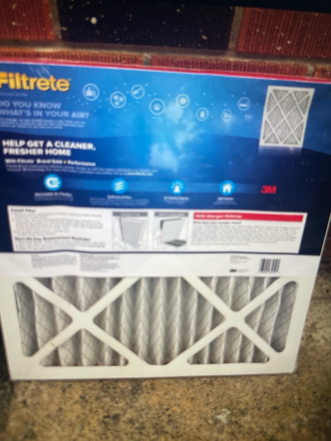 Filtrete 1000 Allergen Defense Air Filter 20x20x2 - photo 2
