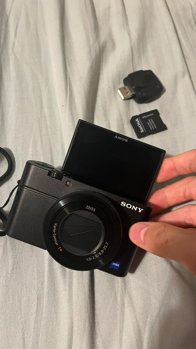 Sony RX100 mark 4 camera