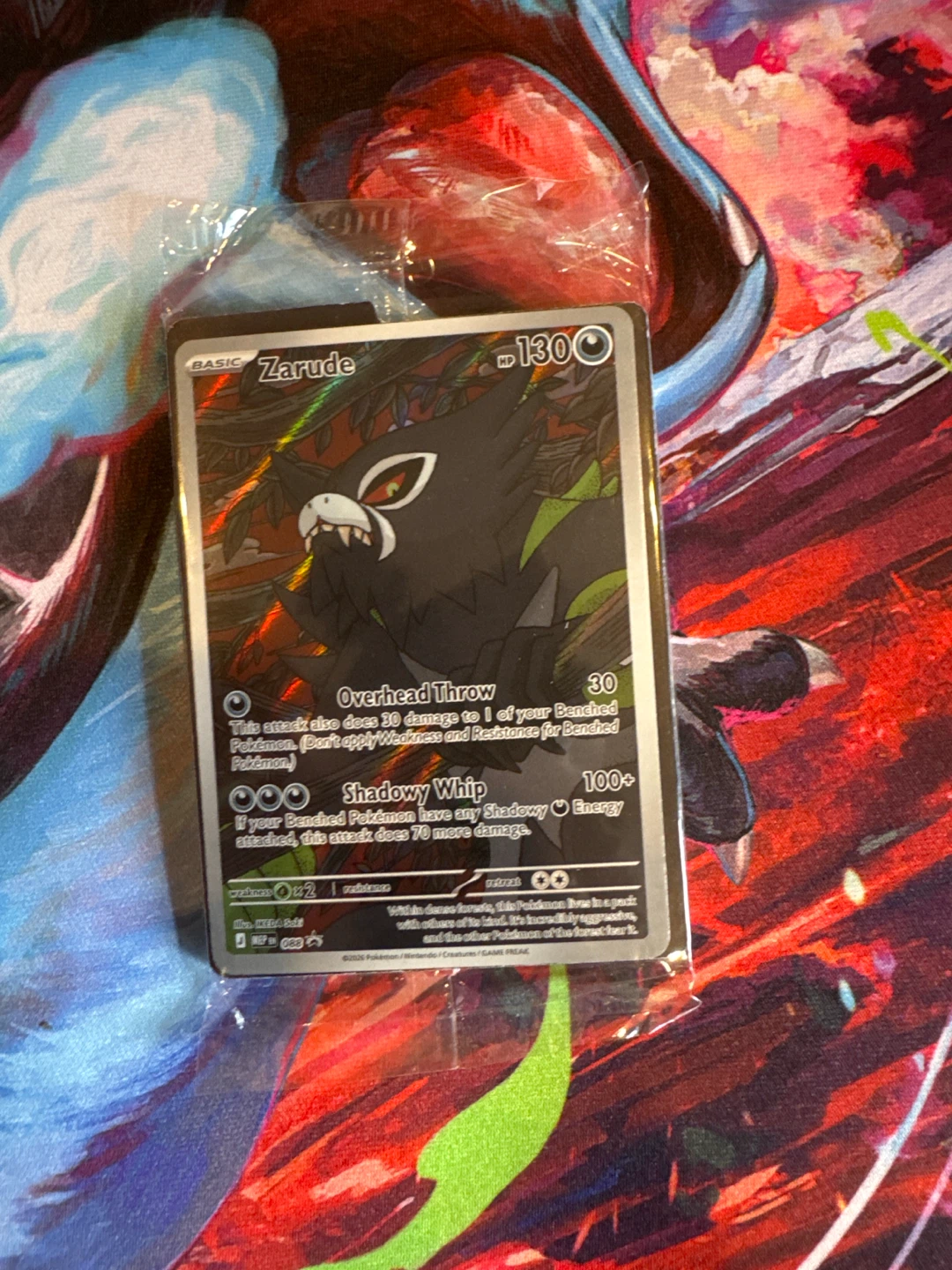 Zarude Pokémon Card (130 HP)