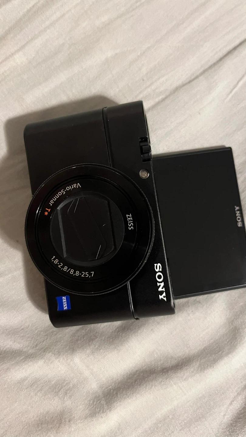 Sony RX100 mark 4 camera