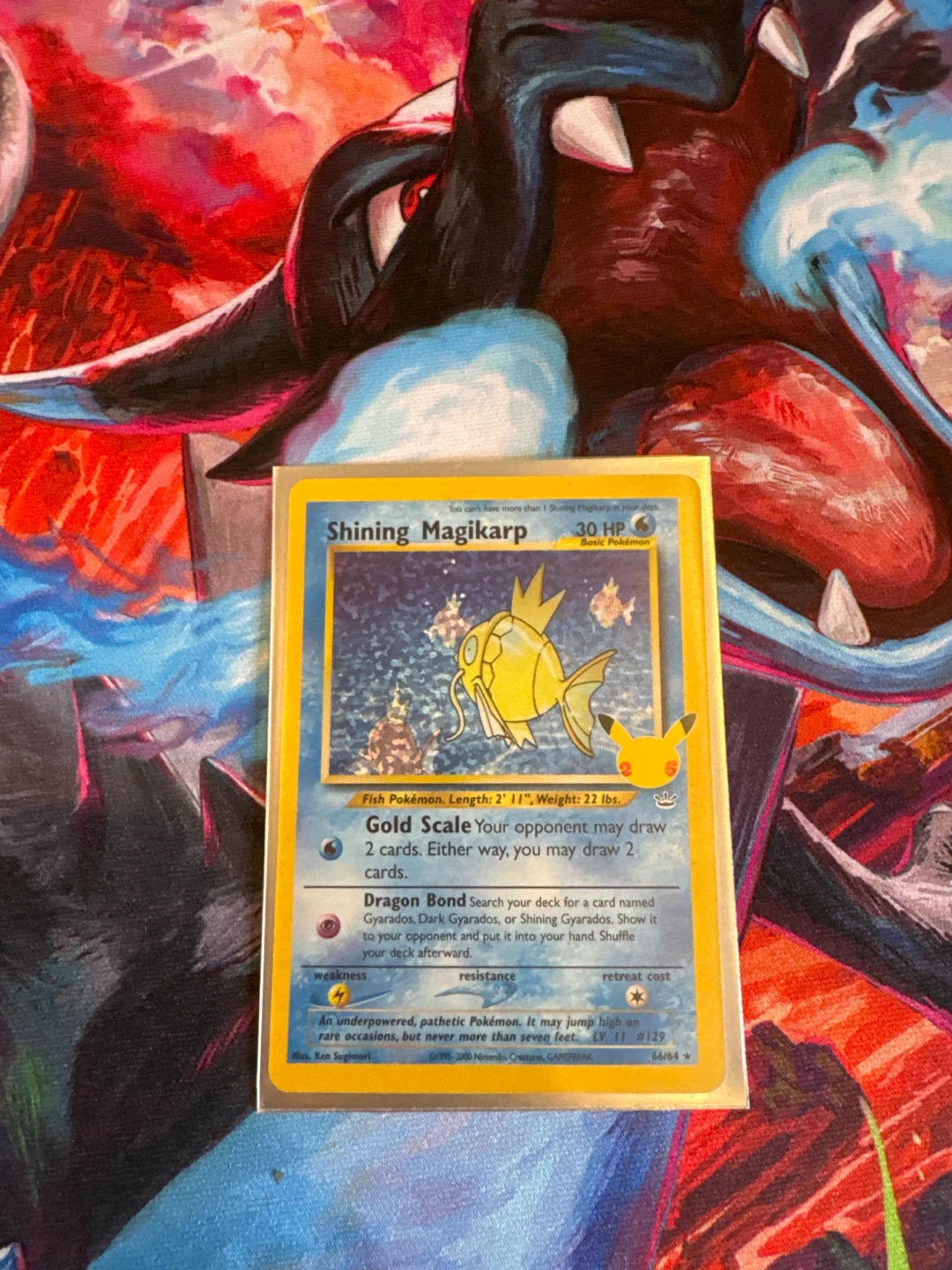 Shining Magikarp Pokemon Card