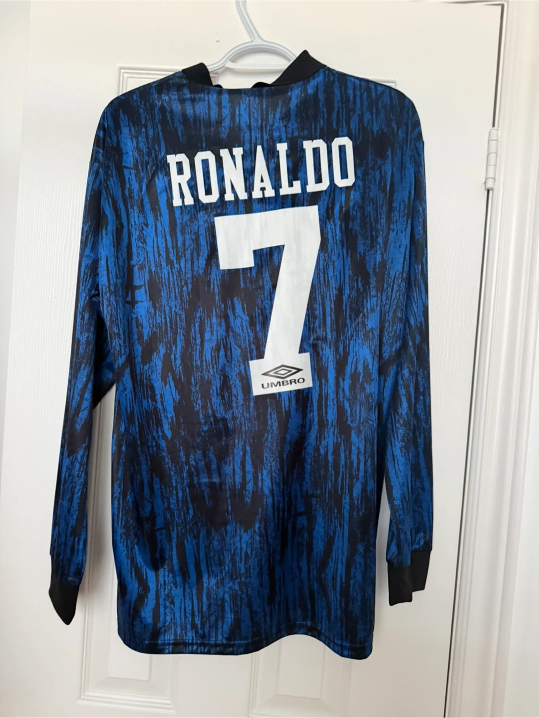 Manchester United Ronaldo #7 Long Sleeve Football Jersey - photo 2