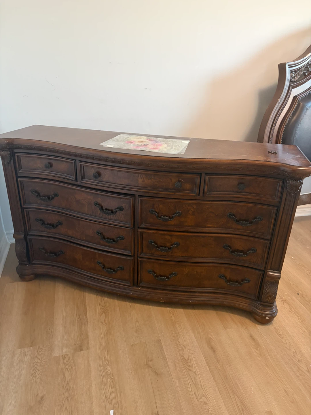 Dark Wood Dresser - photo 2