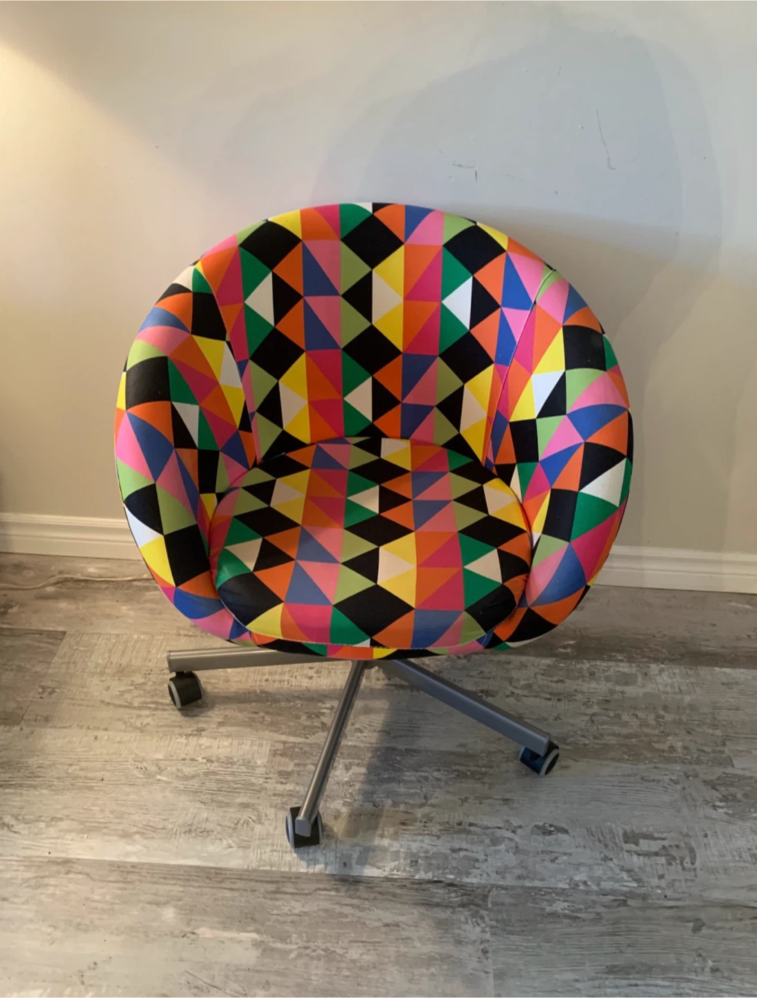 Colourful Swivel Chair