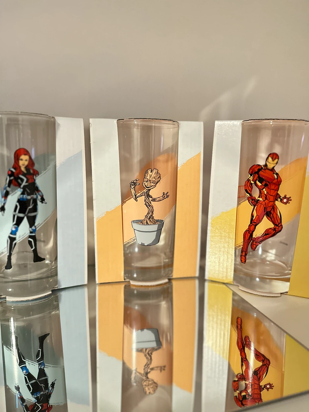 Marvel Drinking Glasses (Set of 4)