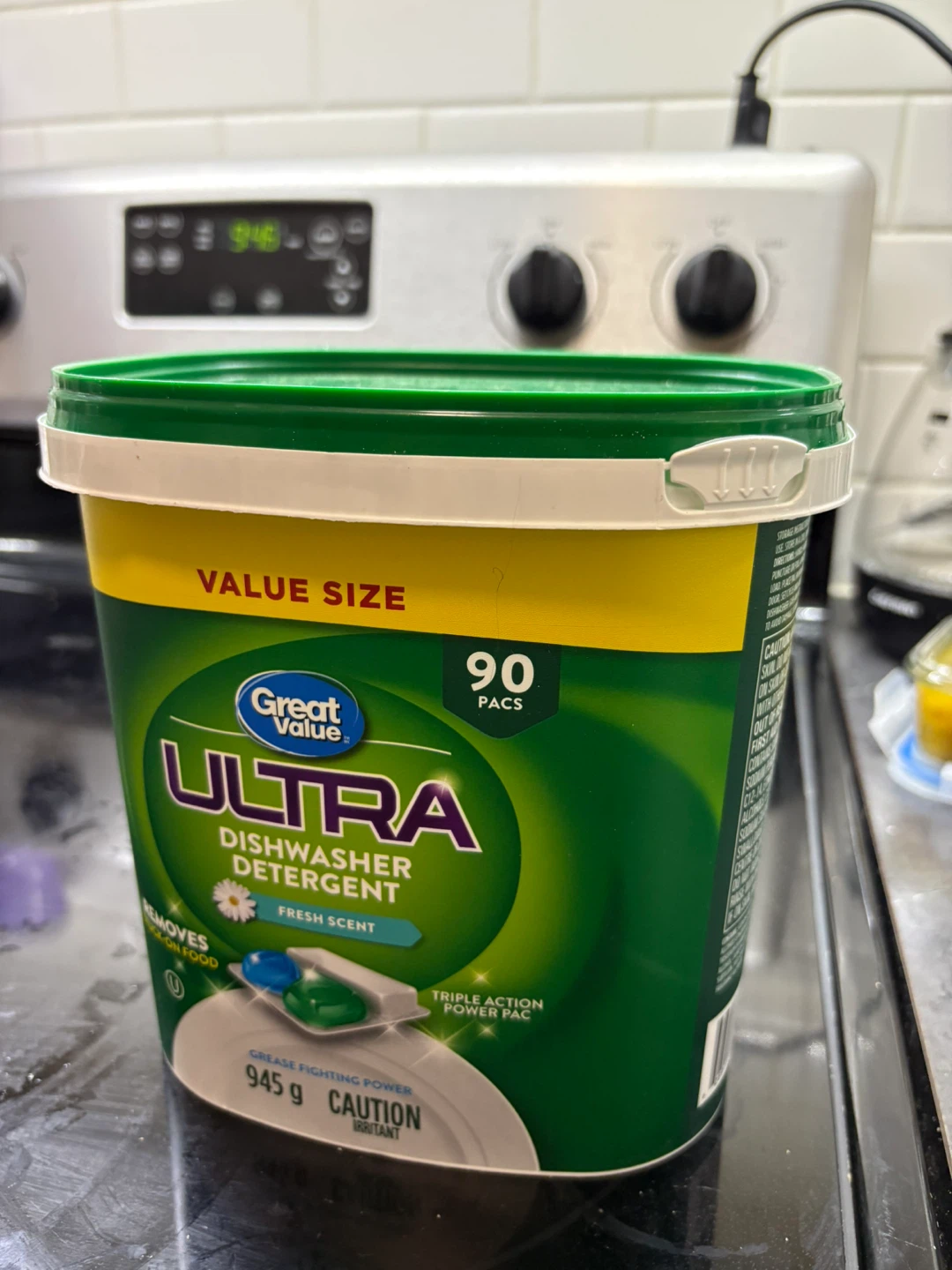 Great Value Ultra Dishwasher Detergent (90 PACS)