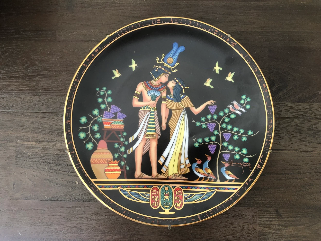 The Loves of the New Kingdom Collector's Plate