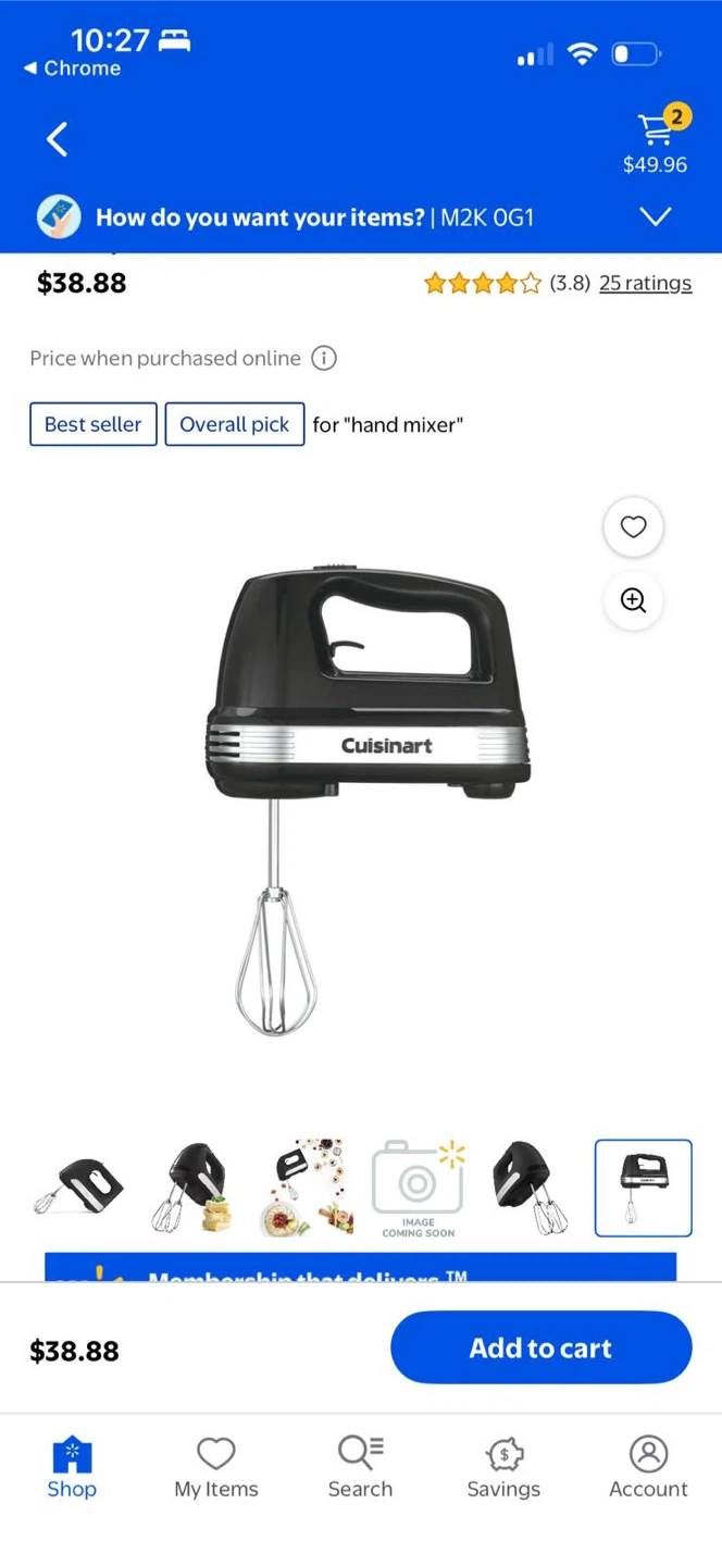 Cuisinart Hand Mixer - photo 2