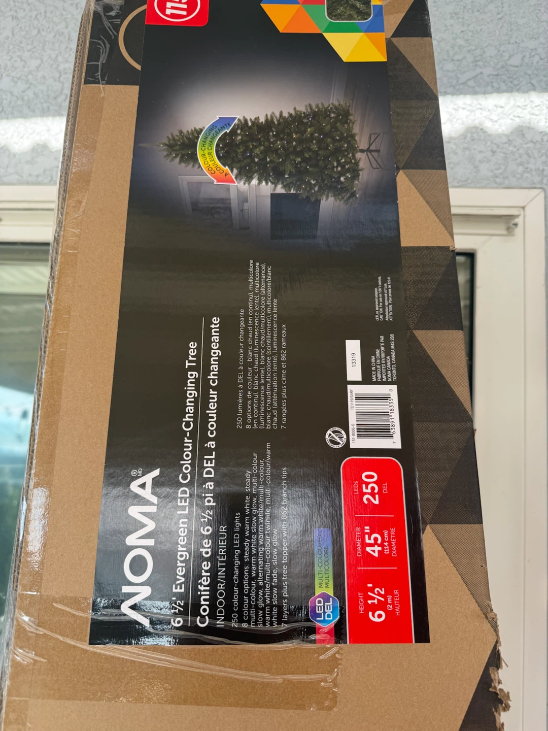 NOMA 6.5-ft Evergreen LED Colour-Changing Christmas Tree - photo 2