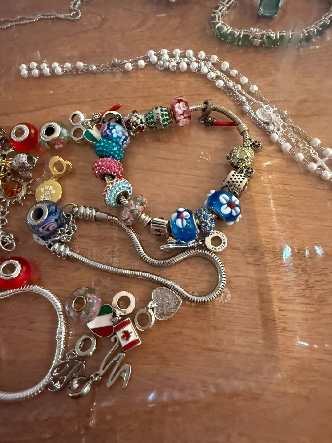 57 Assorted Charms and 3 Bracelets - photo 3