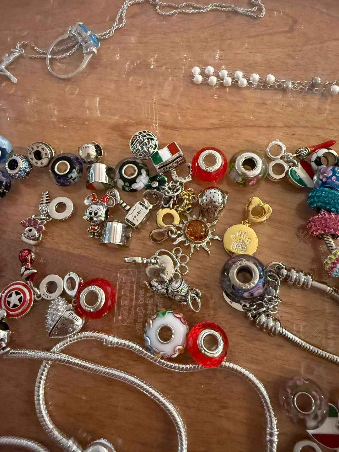 57 Assorted Charms and 3 Bracelets - photo 4