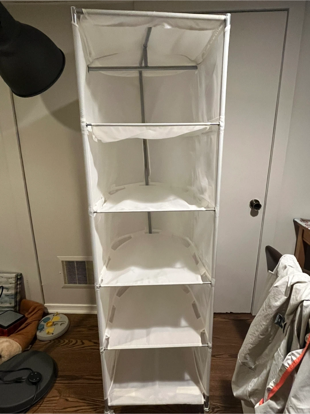 Tall Cloth Shelving