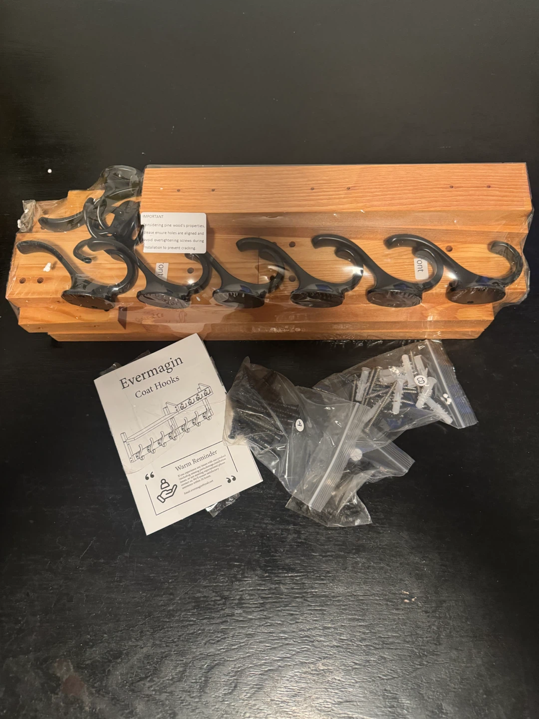 Wall Mount 35” Coat Rack with Shelf