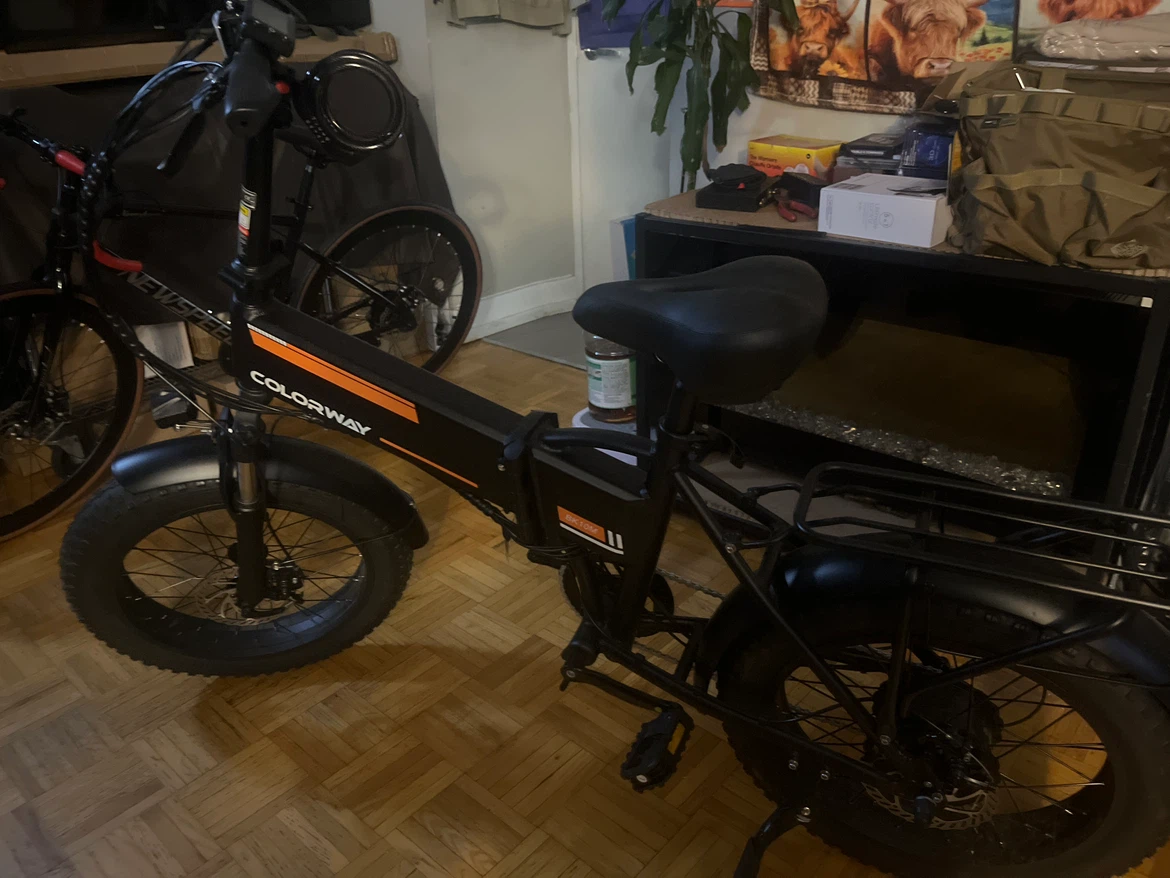 COLORWAY BK10M Folding Electric Fat Tire Bike