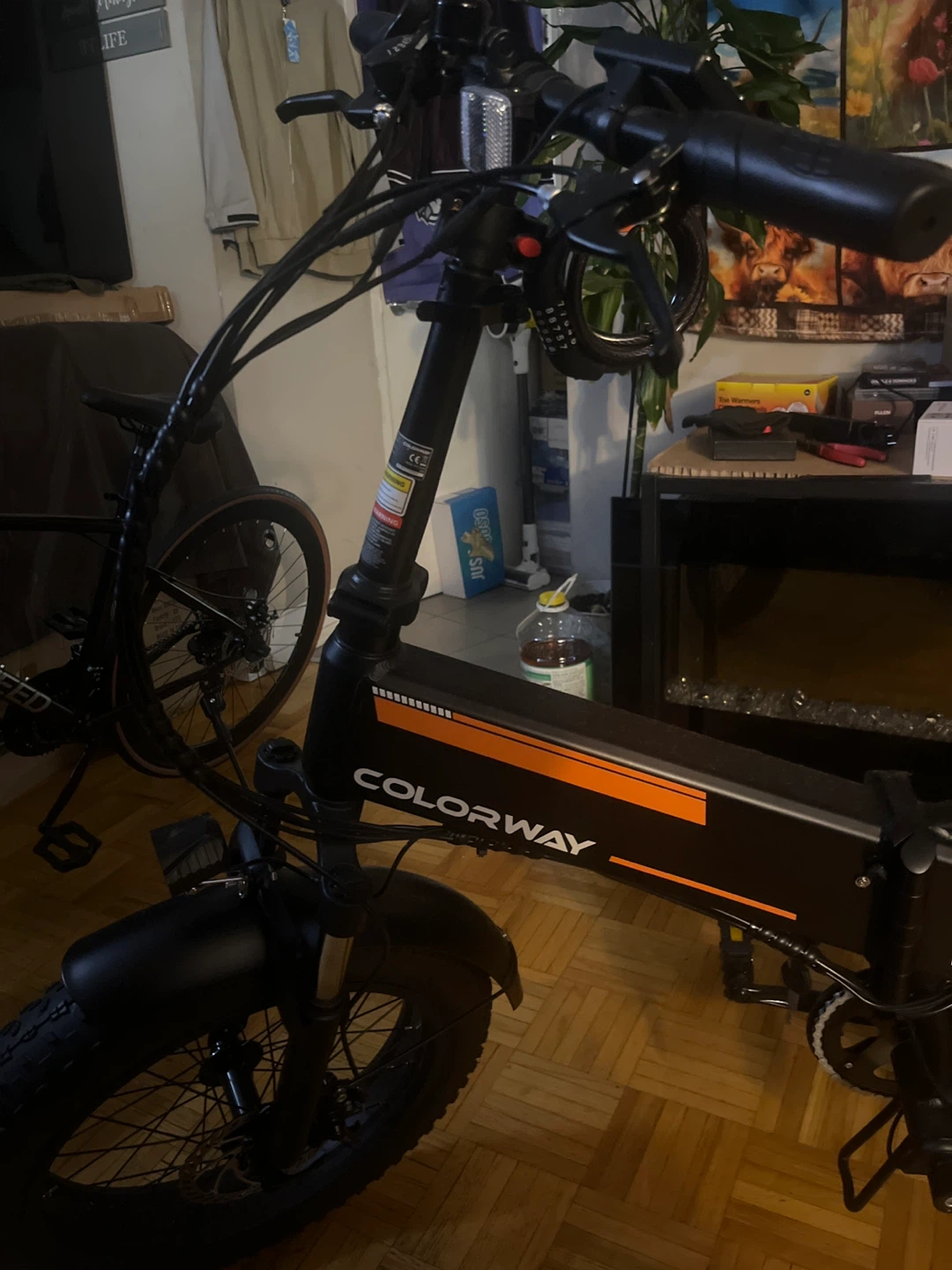 COLORWAY BK10M Folding Electric Fat Tire Bike - photo 2