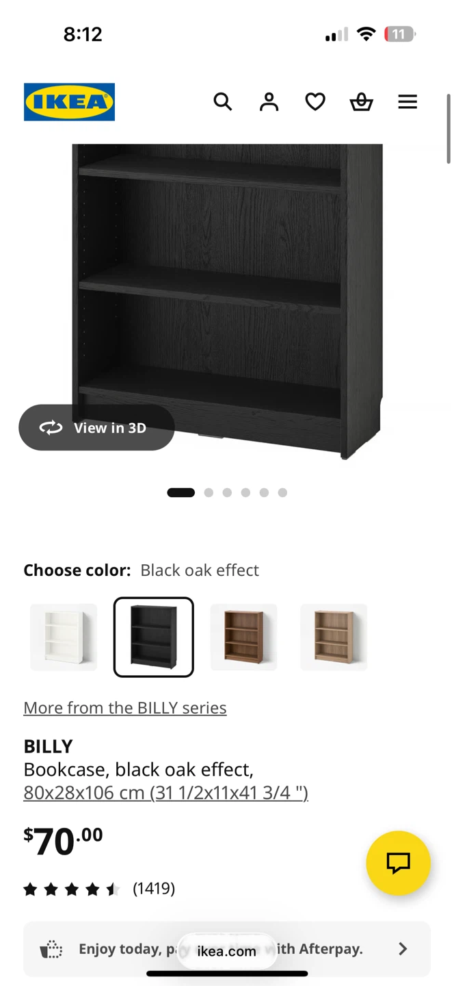 Two Billy bookshelf’s - photo 4