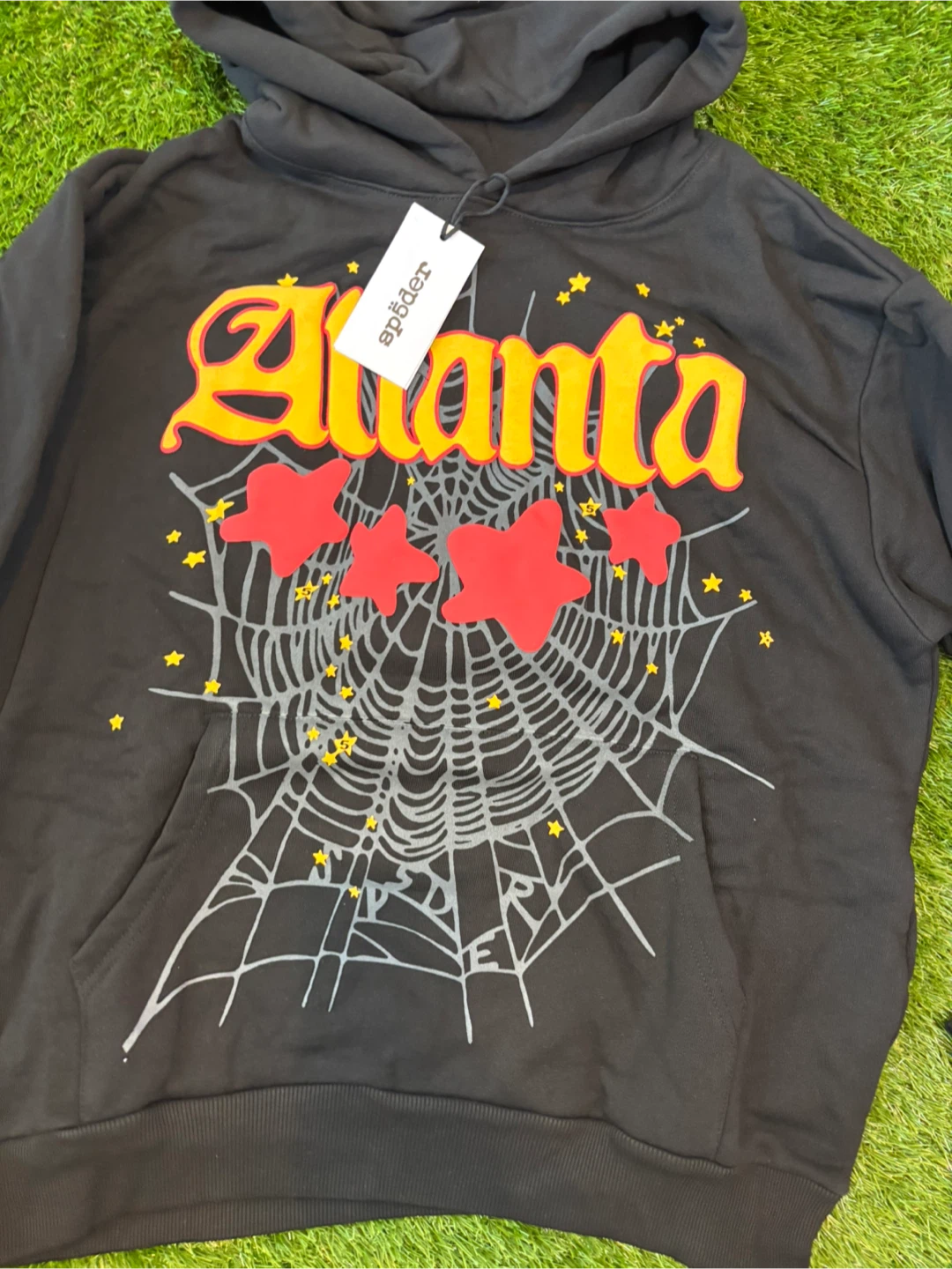 Black Atlanta Sp5der Hoodie - photo 3