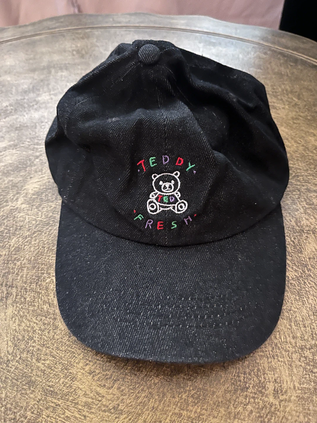 Teddy Fresh Black Baseball Hat