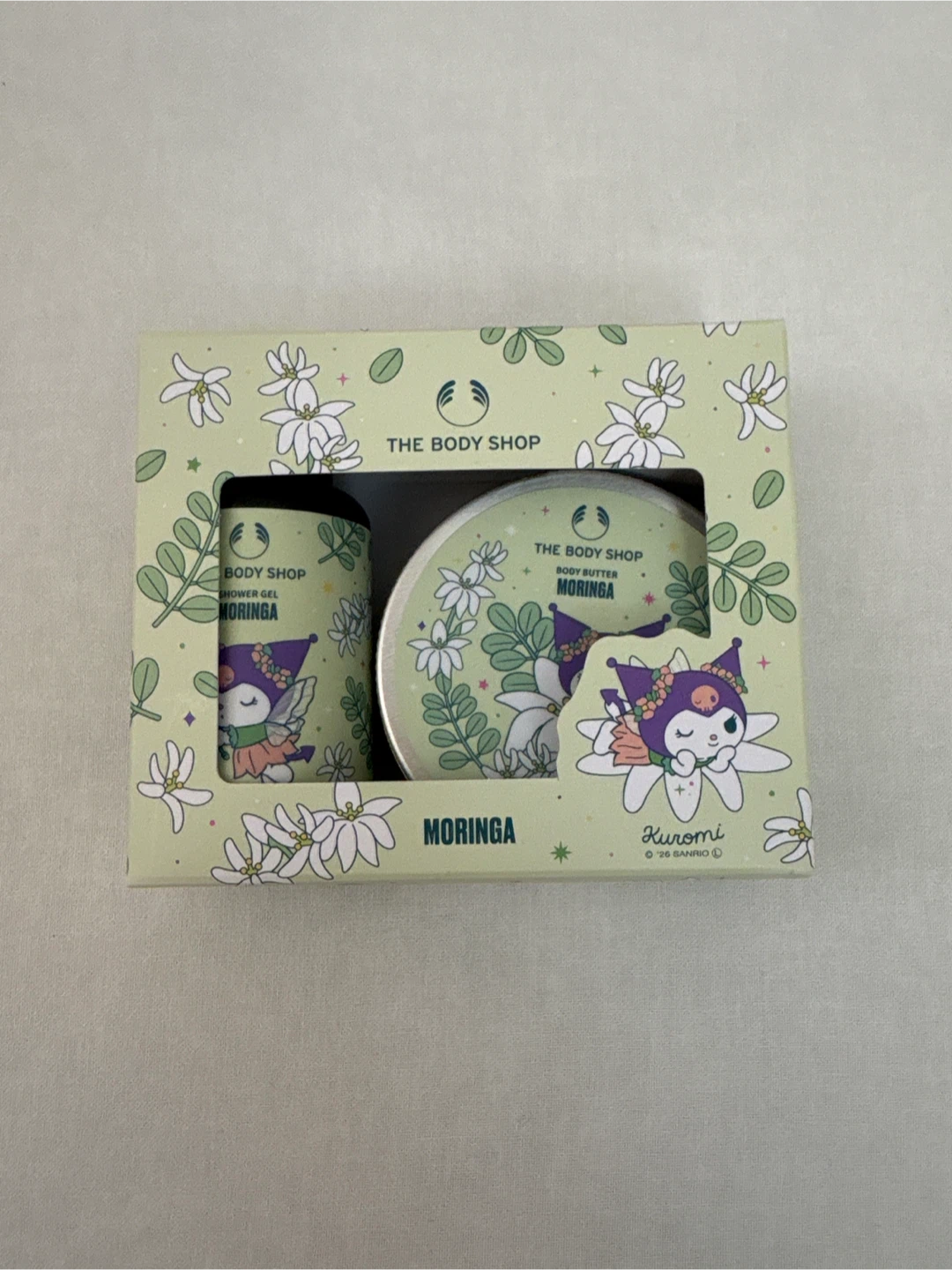 Japan Exclusive Kuromi The Body Shop Moringa Gift Set