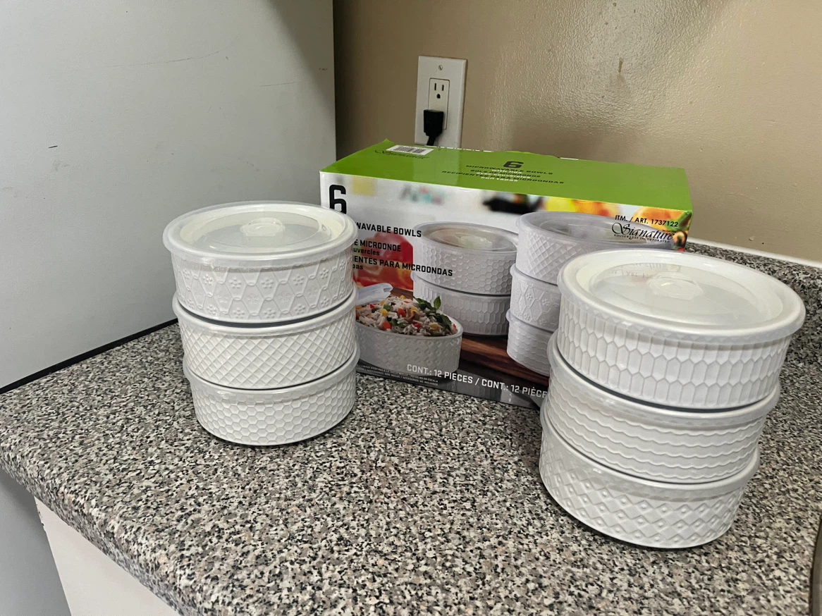 Signature 6 Microwavable Bowls with Lids - photo 3