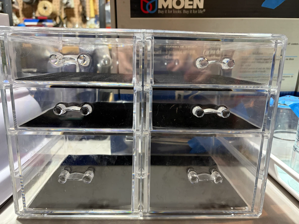 Clear Acrylic Drawer Organizer