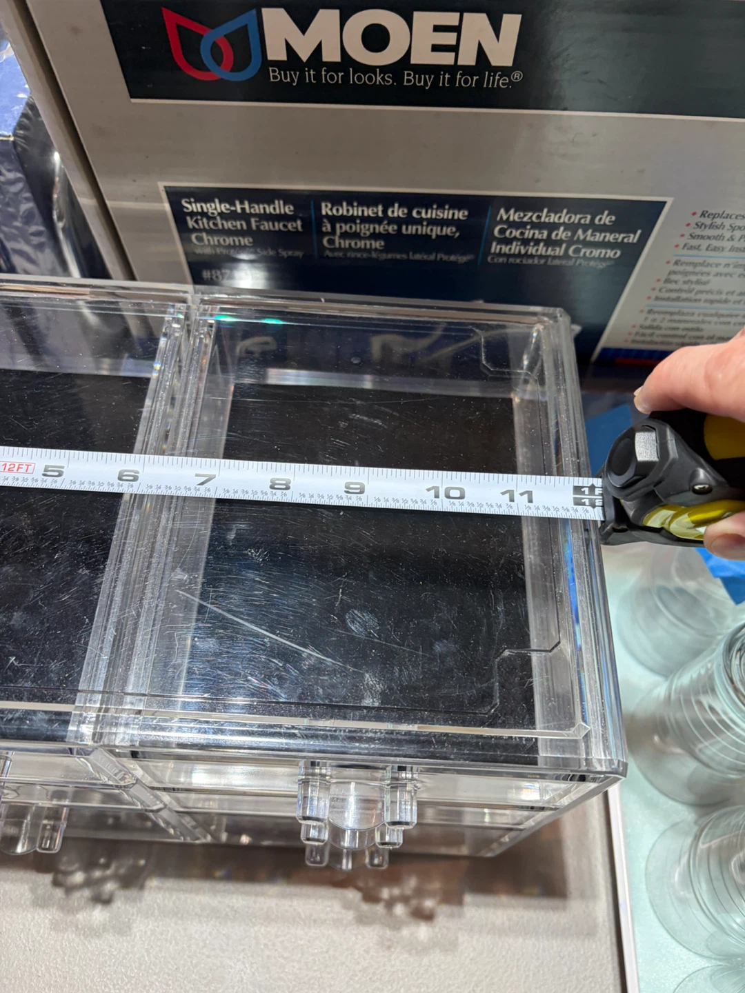 Clear Acrylic Drawer Organizer - photo 3